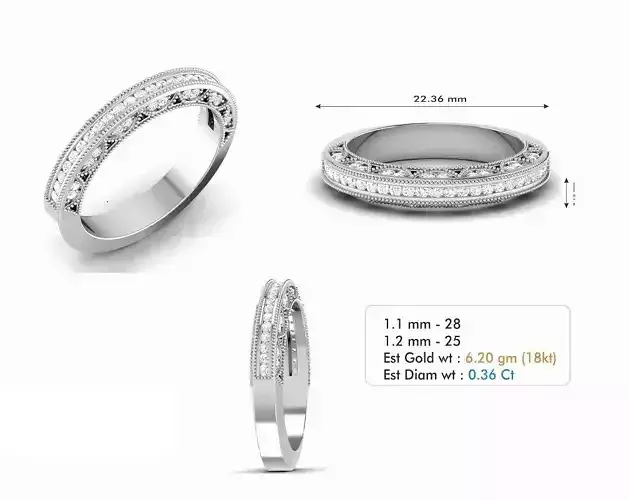 eternity wedding ring band