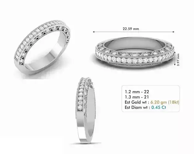 eternity wedding ring band