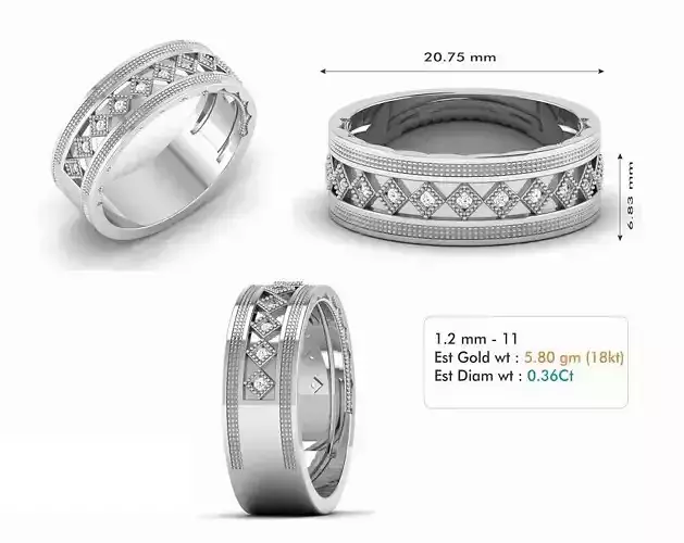 eternity wedding ring band