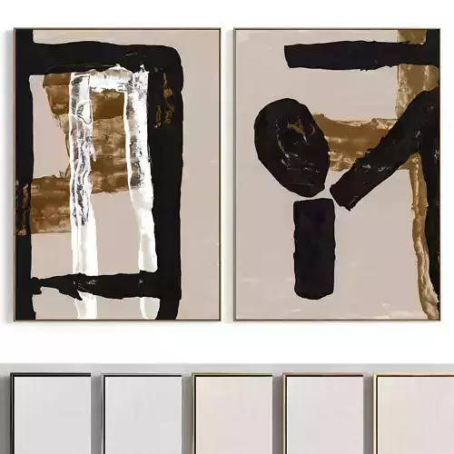 Plaster Two Photo Frame 108