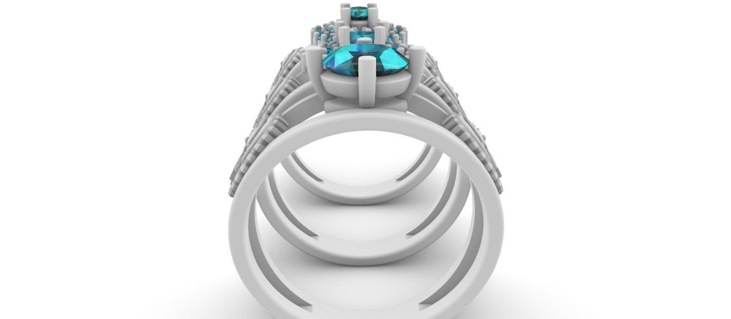Graduate Class Ring - Civil Engineering - Engenharia Civil 3D print model_19