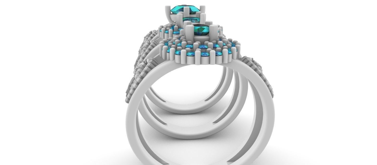 Graduate Class Ring - Civil Engineering - Engenharia Civil 3D print model_15