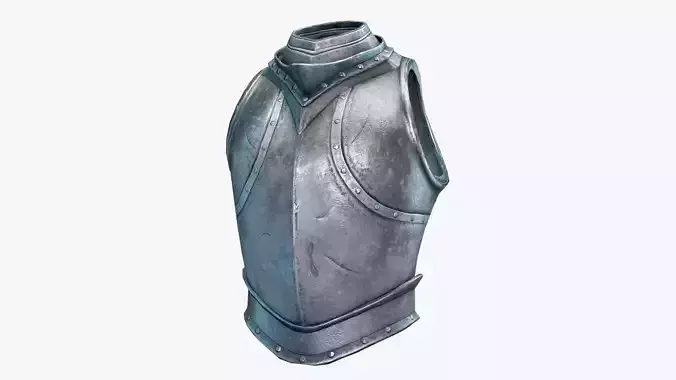 Medieval Knight Armor 01 Low-poly 3D model