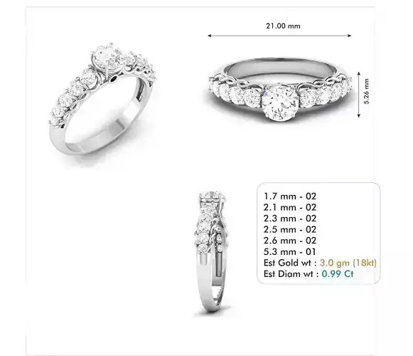 solitaire engagement ring