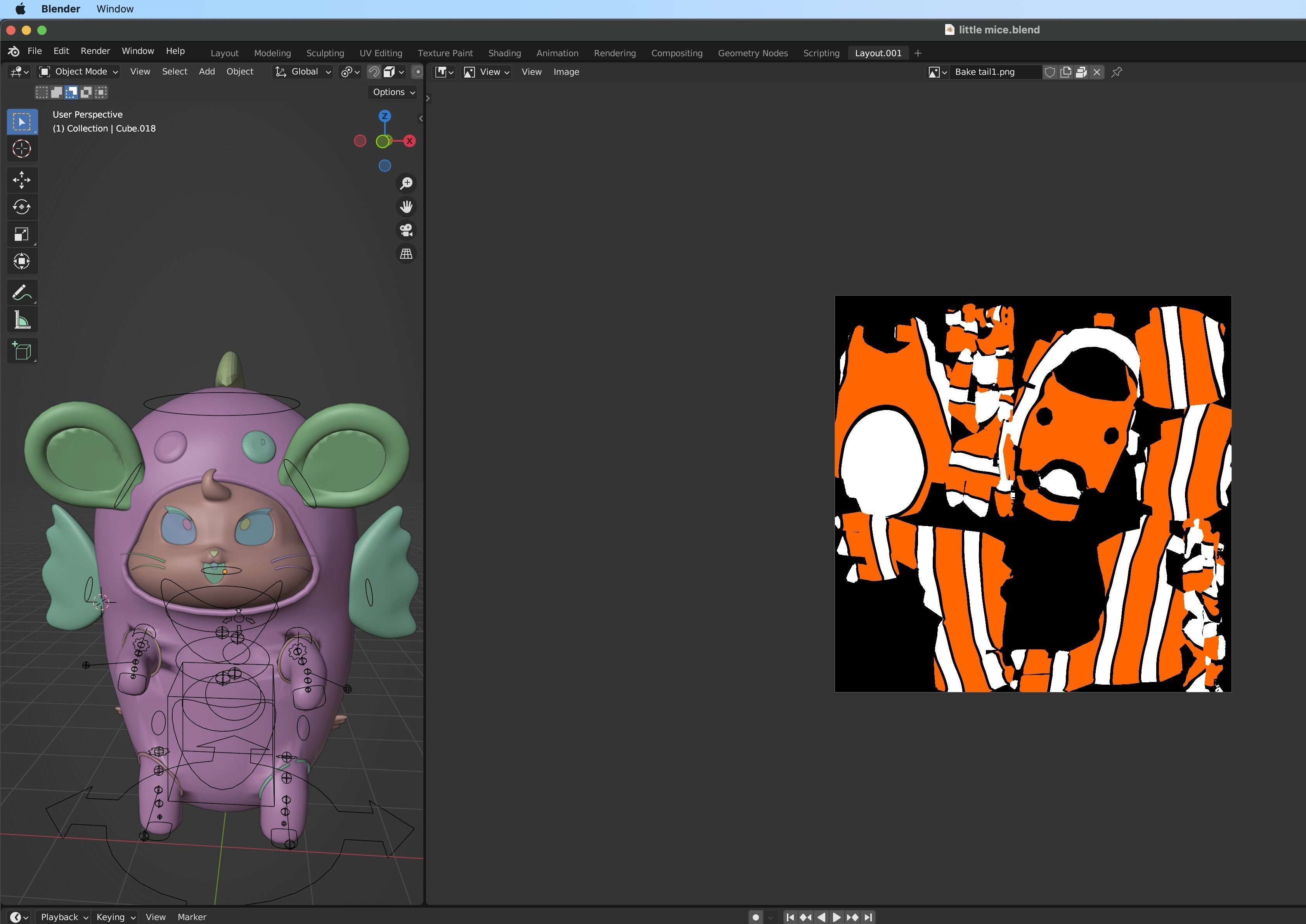 Viral Baby Shark Cats Entire Scenes and Characters Setup 3D model_4