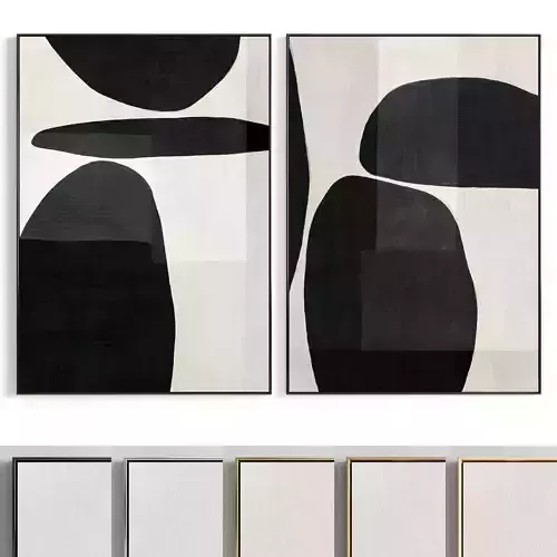 Plaster Two Photo Frame 115