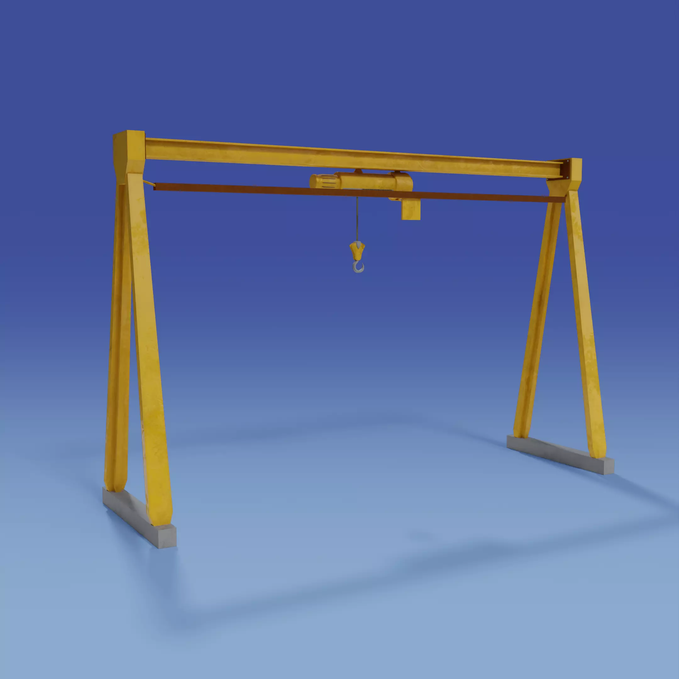 Gantry Portica Free low-poly 3D model