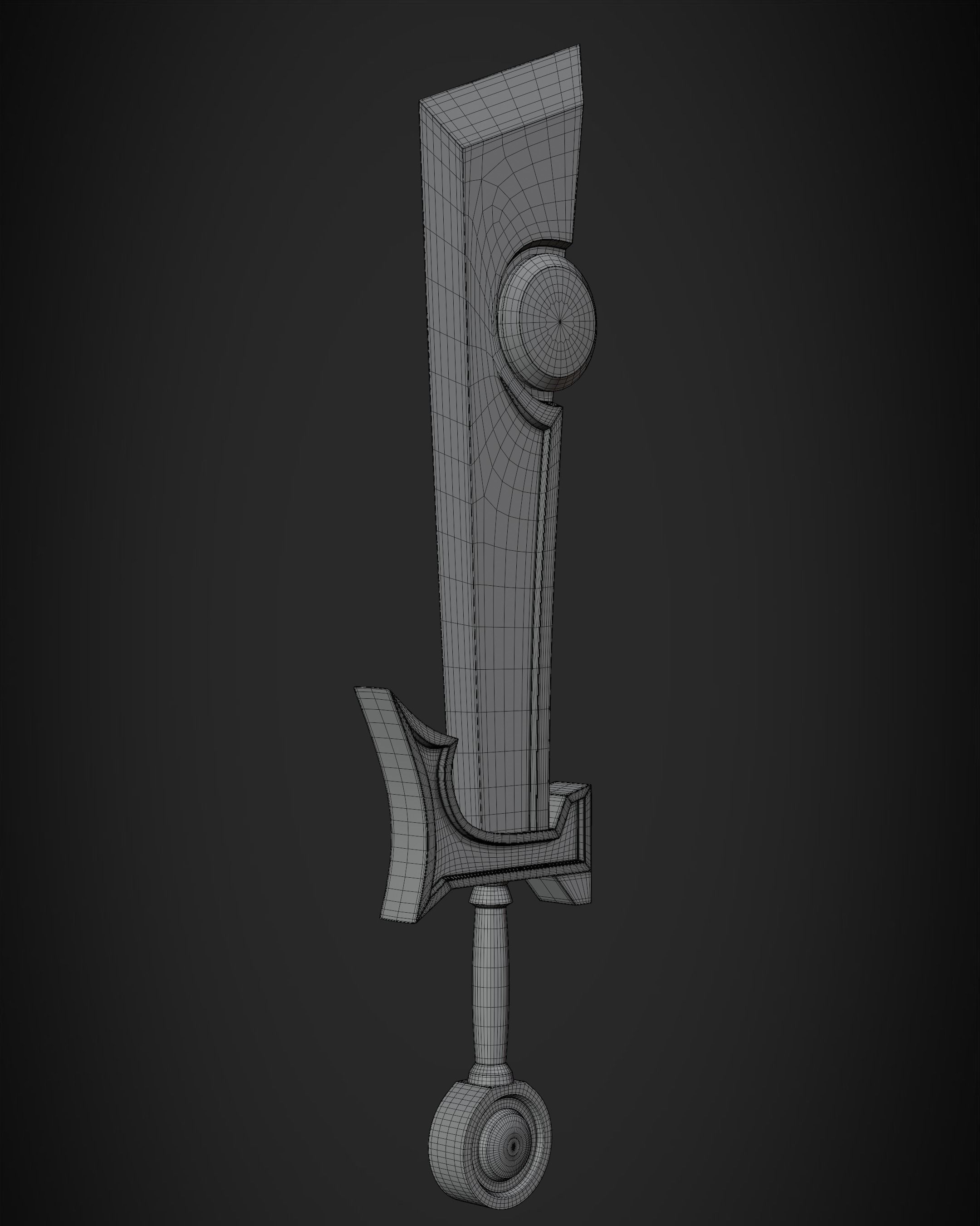 World of Warcraft Paladin Judgment Sword for Cosplay 3D print model_15