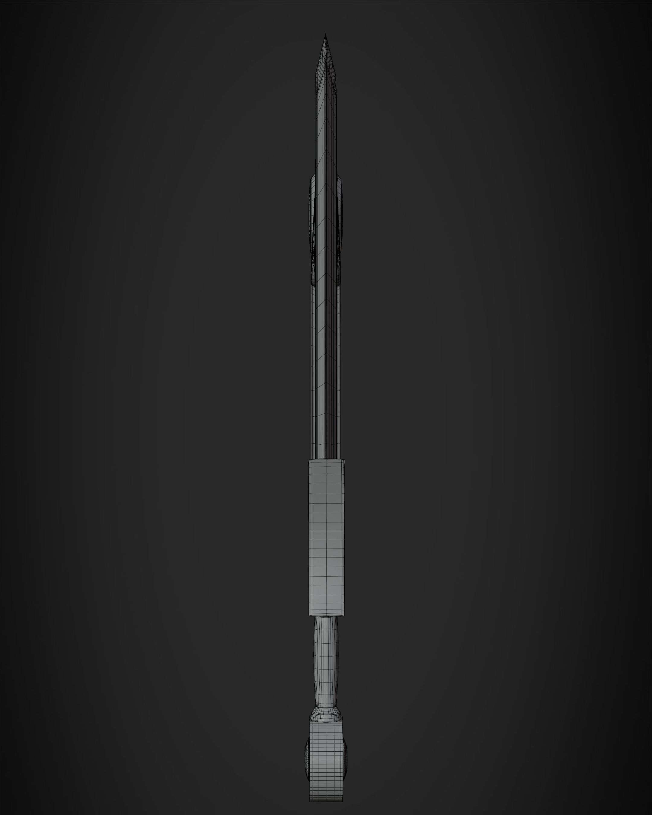 World of Warcraft Paladin Judgment Sword for Cosplay 3D print model_17