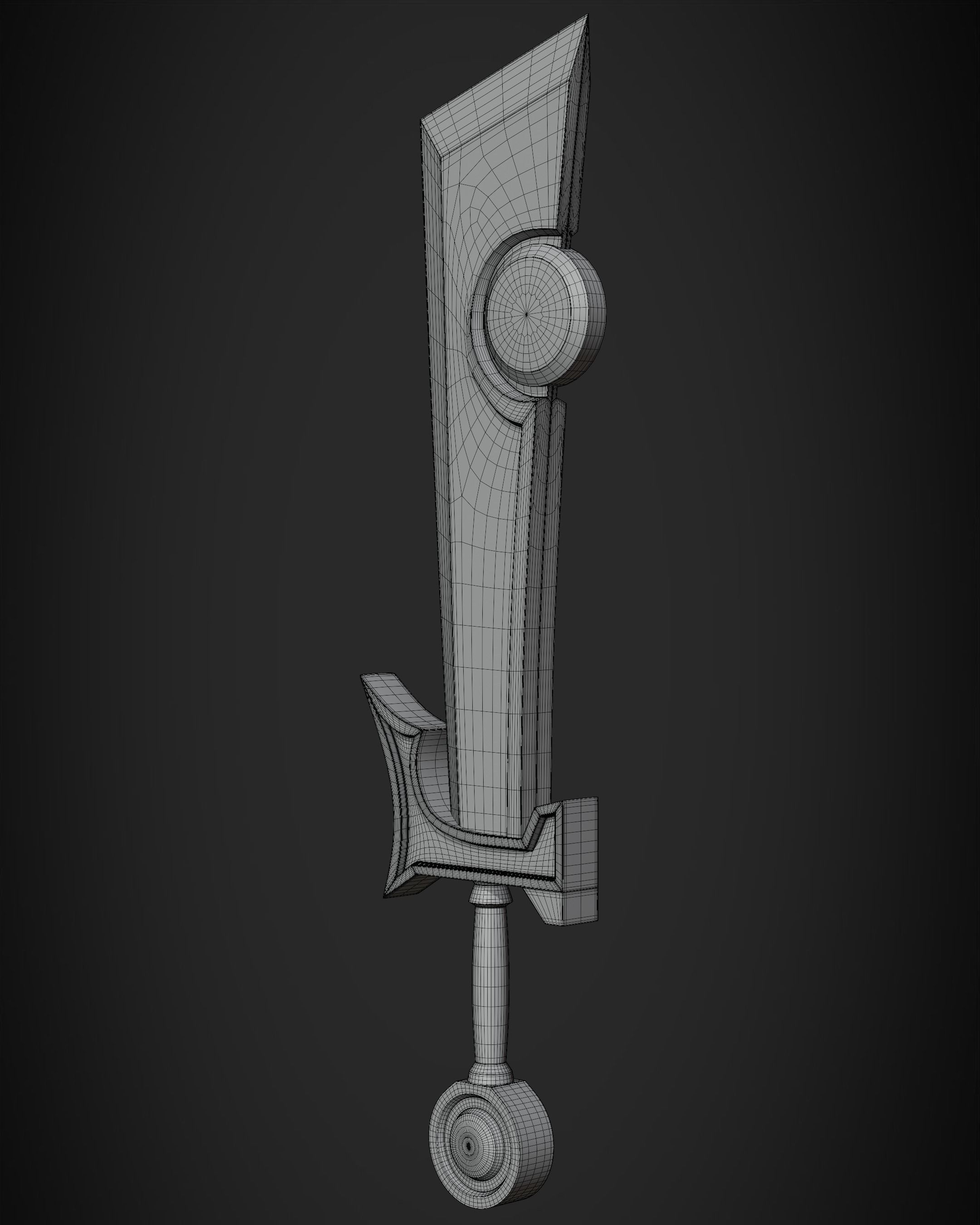 World of Warcraft Paladin Judgment Sword for Cosplay 3D print model_14