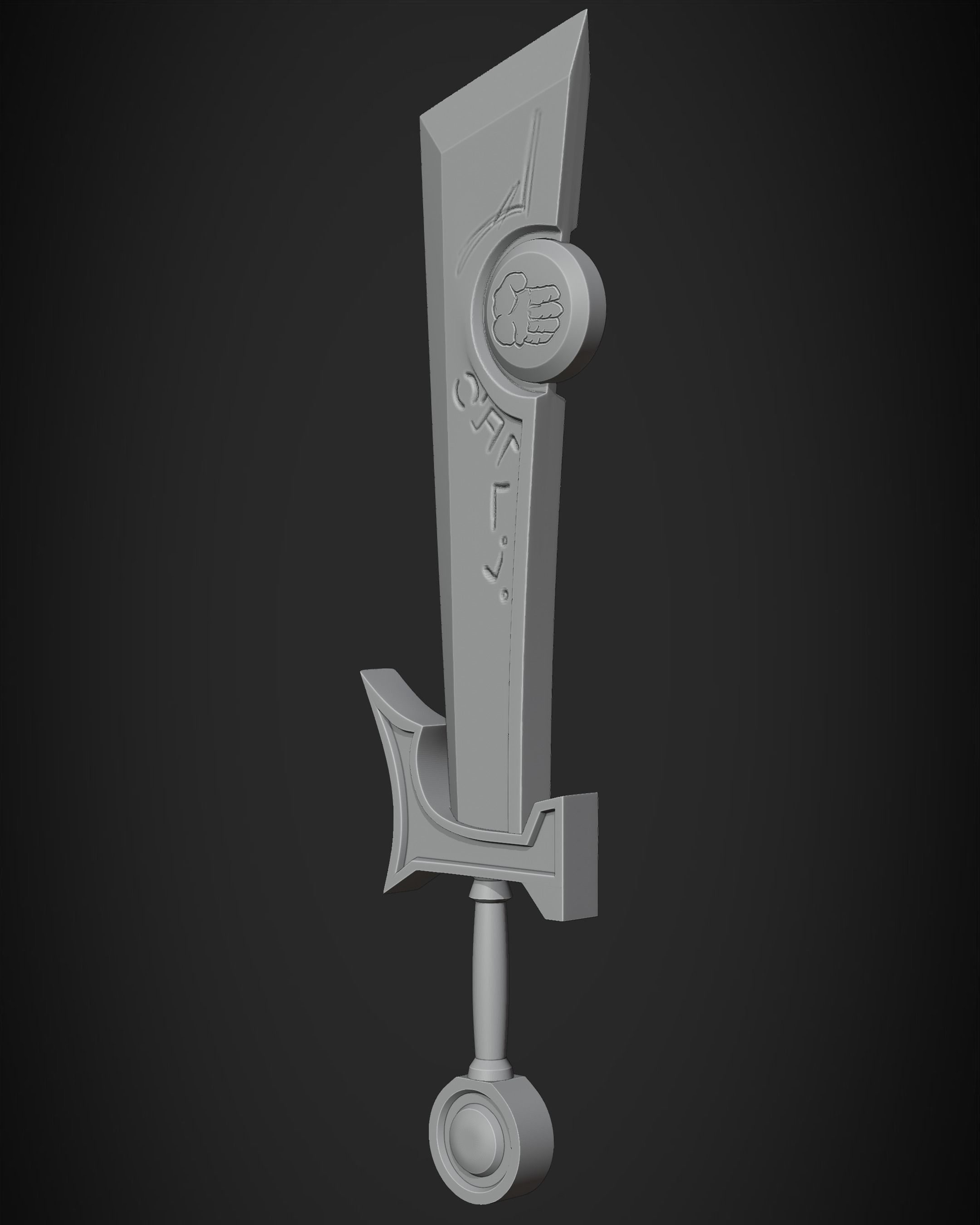 World of Warcraft Paladin Judgment Sword for Cosplay 3D print model_13