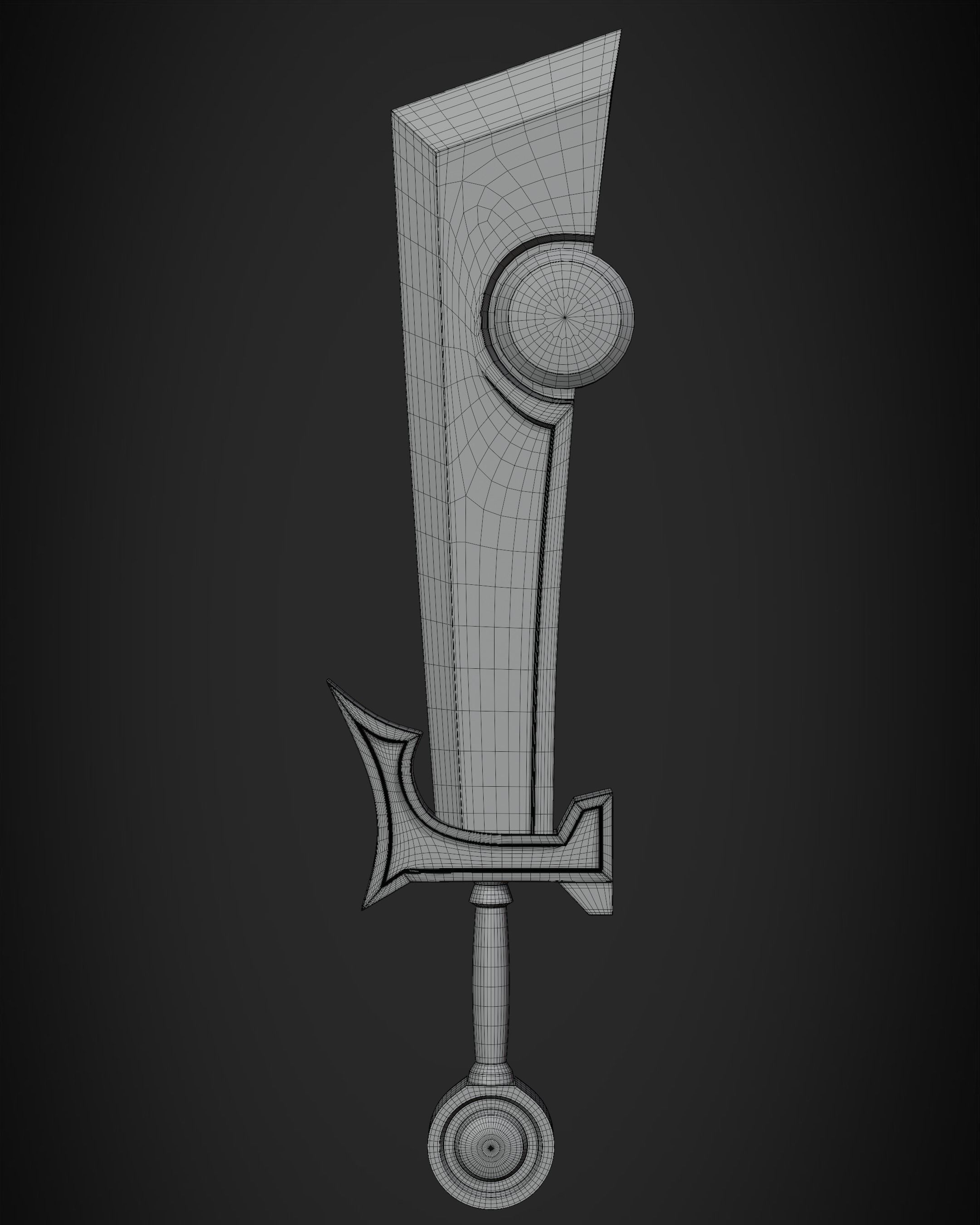 World of Warcraft Paladin Judgment Sword for Cosplay 3D print model_12