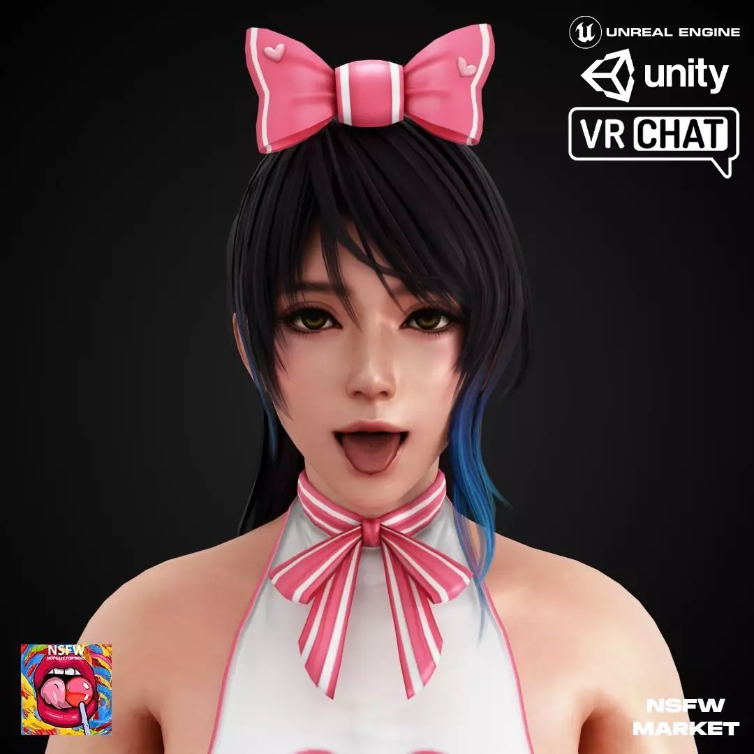 EXCLUSIVE EDITION RIGGED CHARACTER SHANDY - EYES ON ME Low-poly 3D model_0