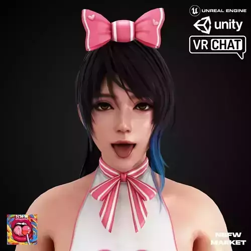 EXCLUSIVE EDITION RIGGED CHARACTER SHANDY - EYES ON ME Low-poly 3D model