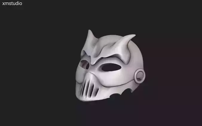Free Mask Free low-poly 3D model