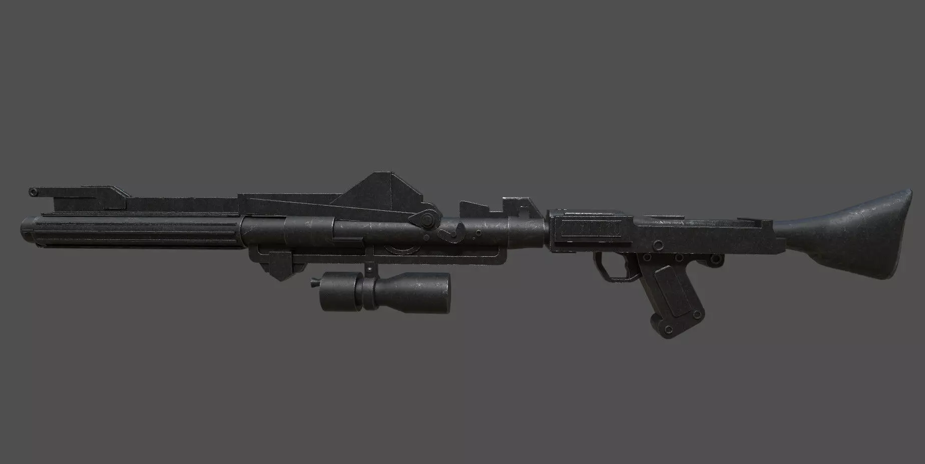 Blaster Rifle DC-15A 3D model_0