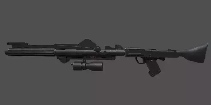 Blaster Rifle DC-15A 3D model