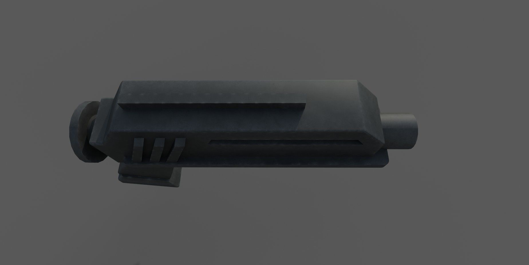 DC-17 hand blaster Low-poly 3D model_4