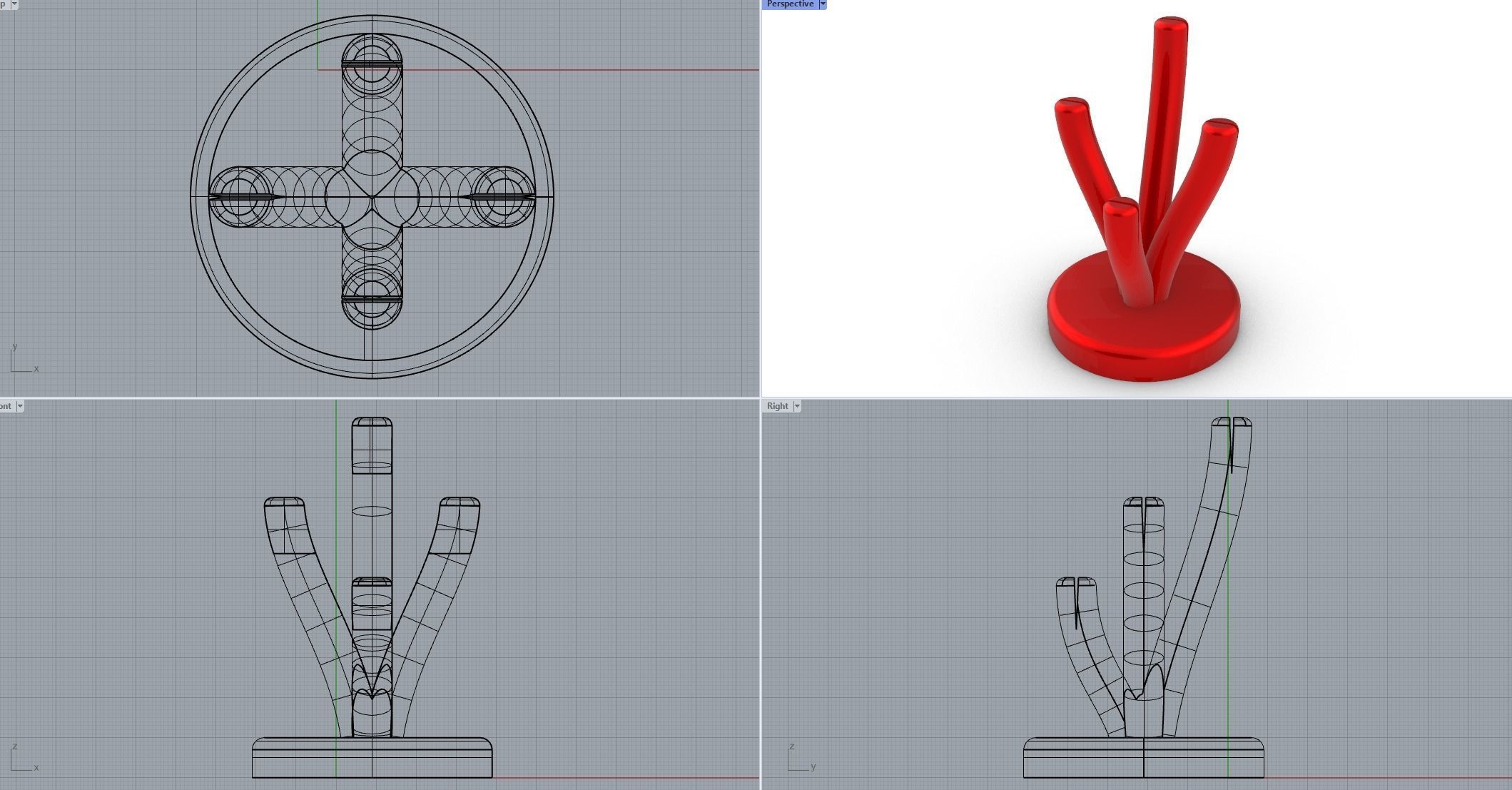 Business Card Holder 3D print model_2