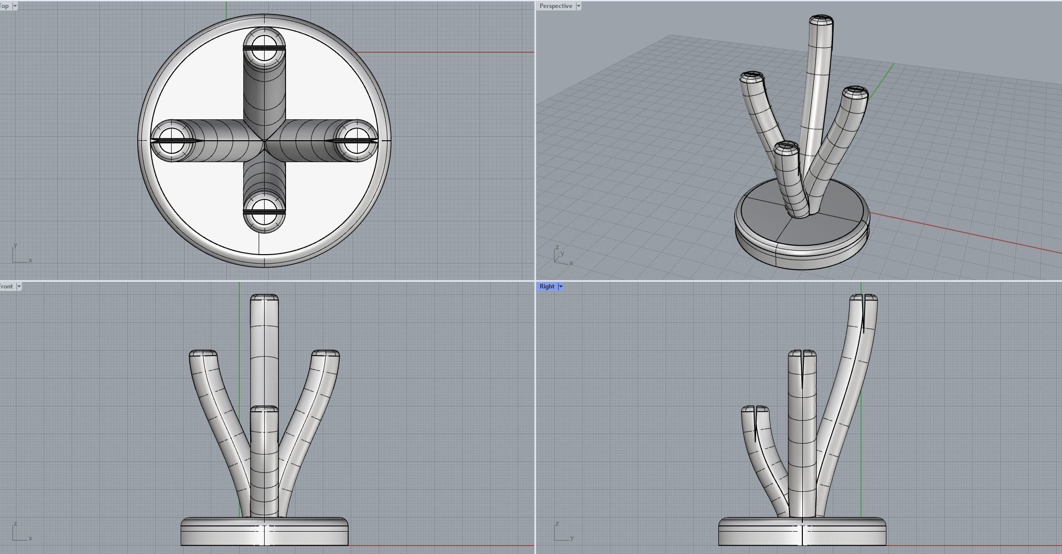 Business Card Holder 3D print model_4