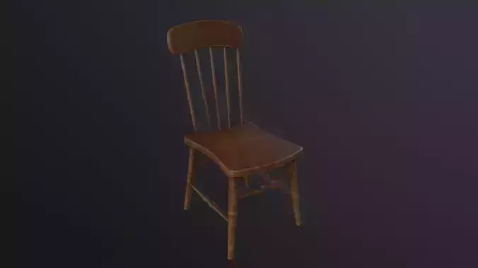 Kitchen Chair 3D Model