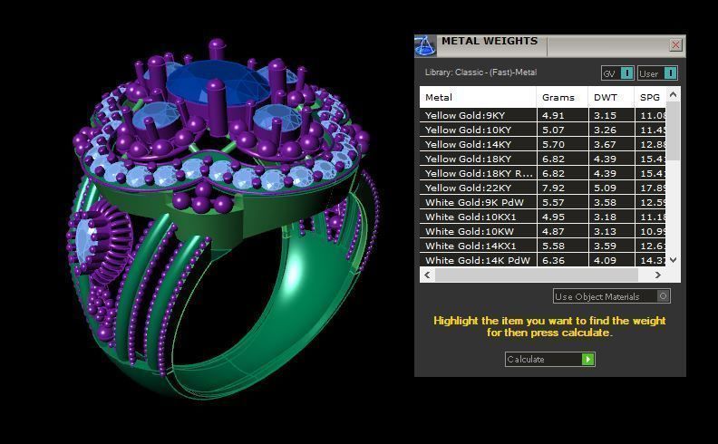 Rings 3D print model_7