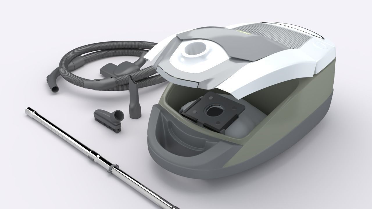 Vacuum Cleaner 7475 3D model_2
