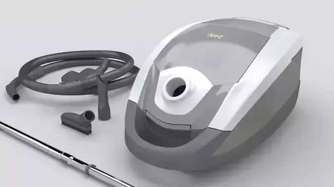 Vacuum Cleaner 7475 3D model