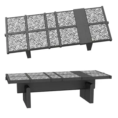 Bruno Moinard editions terzo coffee table 3D model
