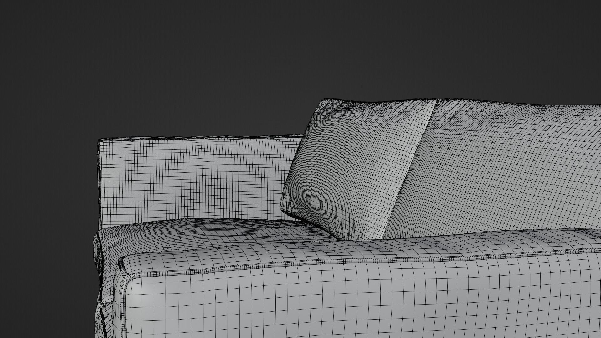 Modern Leather Sofa 3D model_11