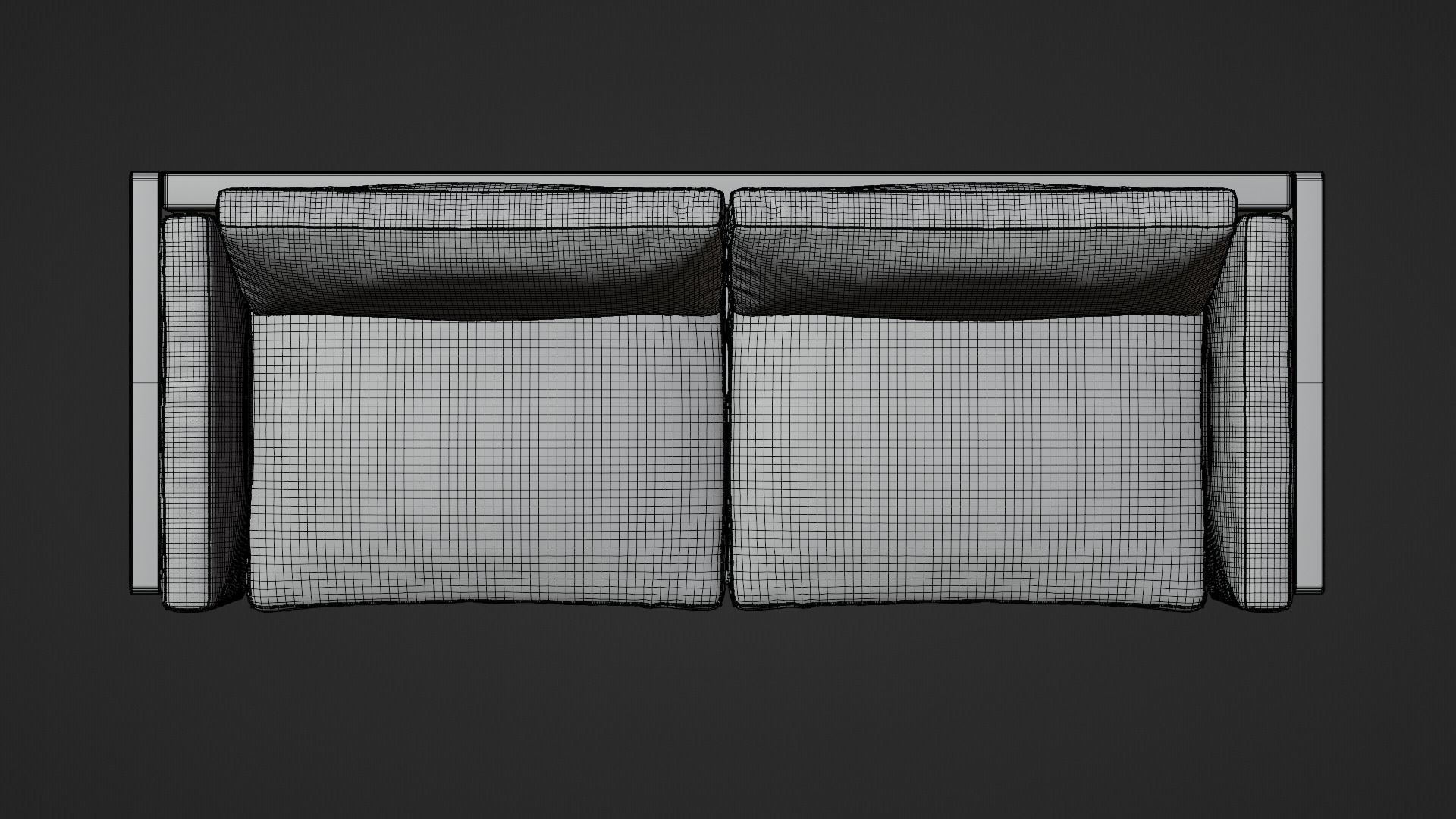 Modern Leather Sofa 3D model_12