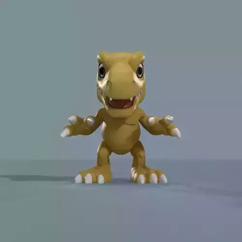 Agumon 3D print model