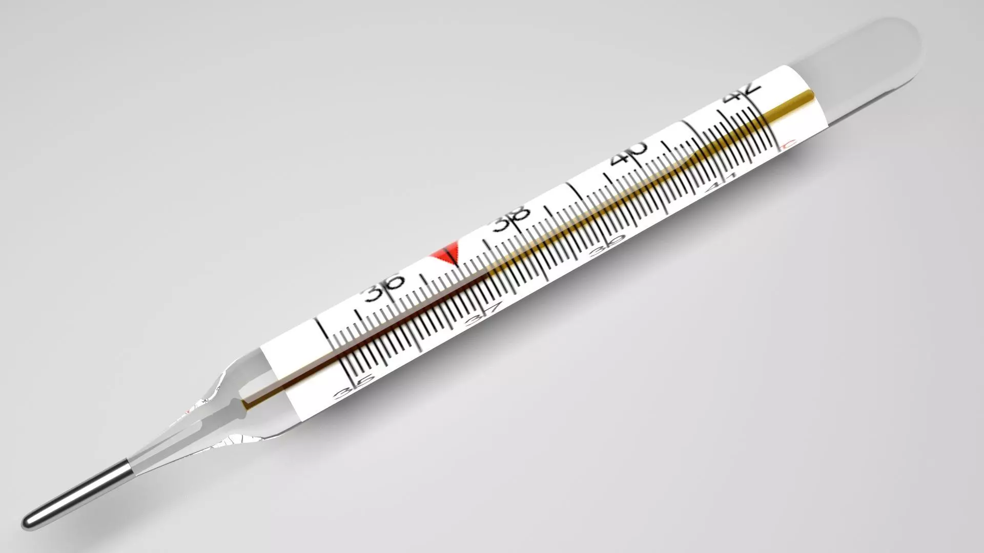 Thermometer 3D model_0