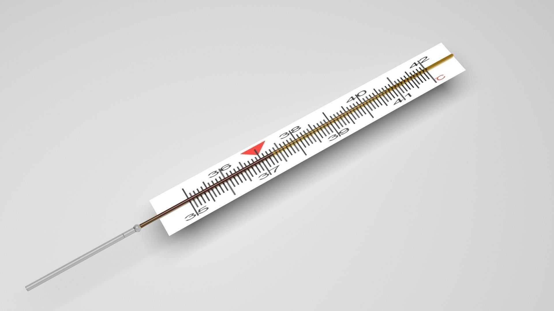 Thermometer 3D model_1