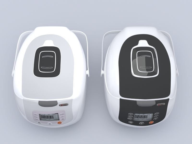 Steamer and Rice Cooker 173 3D model_3