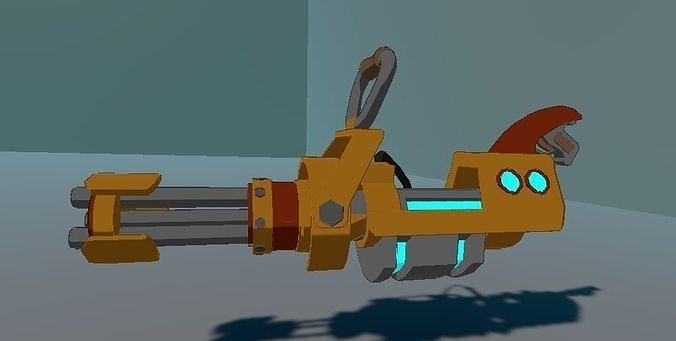 Lil  weapon pack   Low-poly 3D model