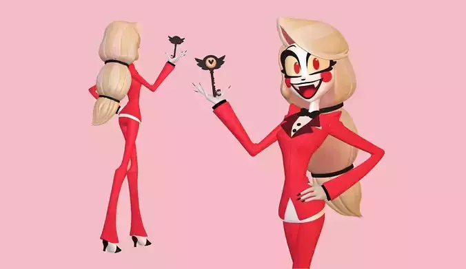 Charlie Hazbin Hotel 3D print model