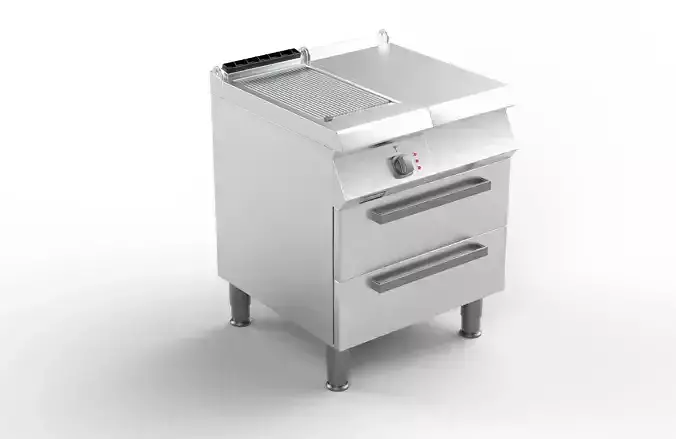 Commercial Grill Top 3D model