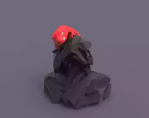 Gecko 3D print model