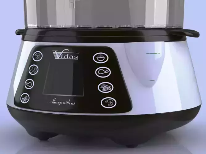 Food Steamer 1149 3D model