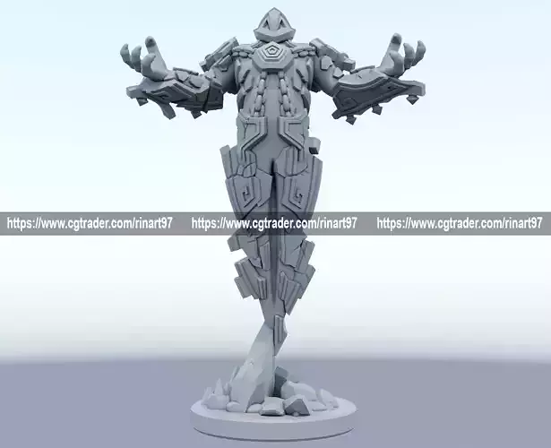 xerath 3D print model from League of Legends 