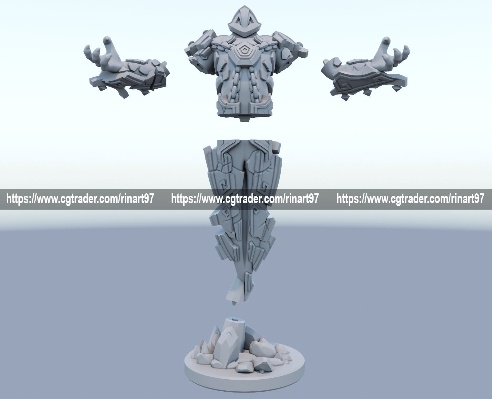 xerath 3D print model from League of Legends 3D model 3D printable ...