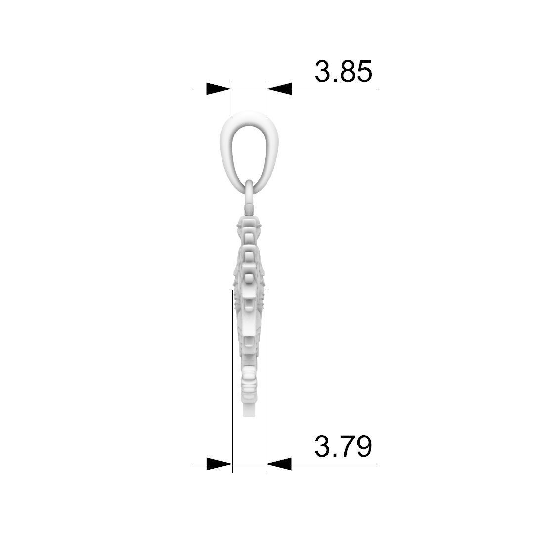 Polish eagle white emblem ready to print 3D 3D print model_10