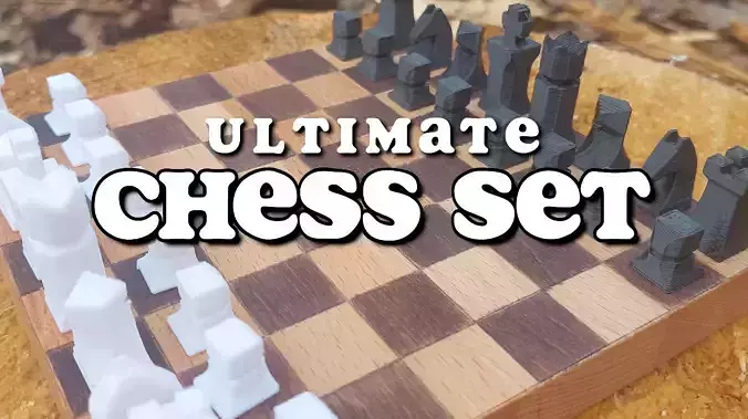 CHESS PIECES ultimate 3D print model