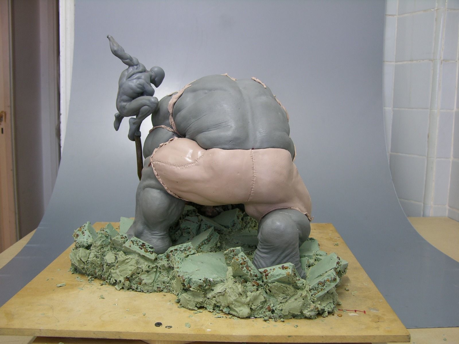 hulk and spiderman war 3D print model_3