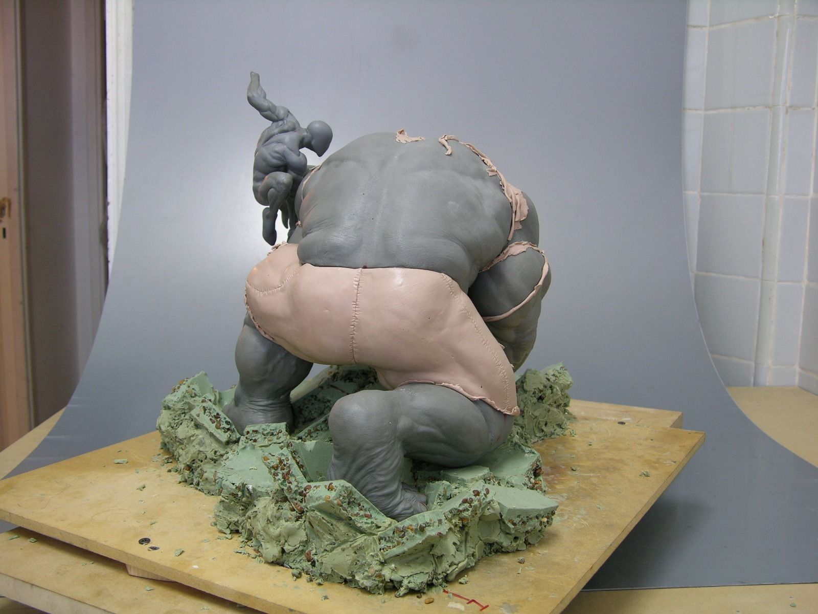 hulk and spiderman war 3D print model_5