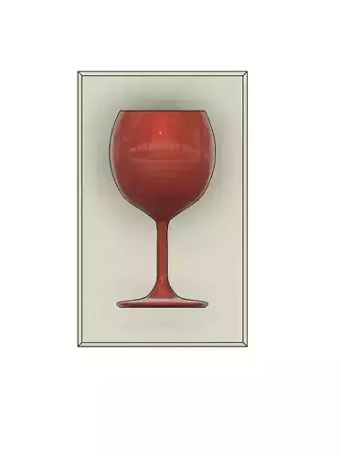 Wall Art Wine Glass