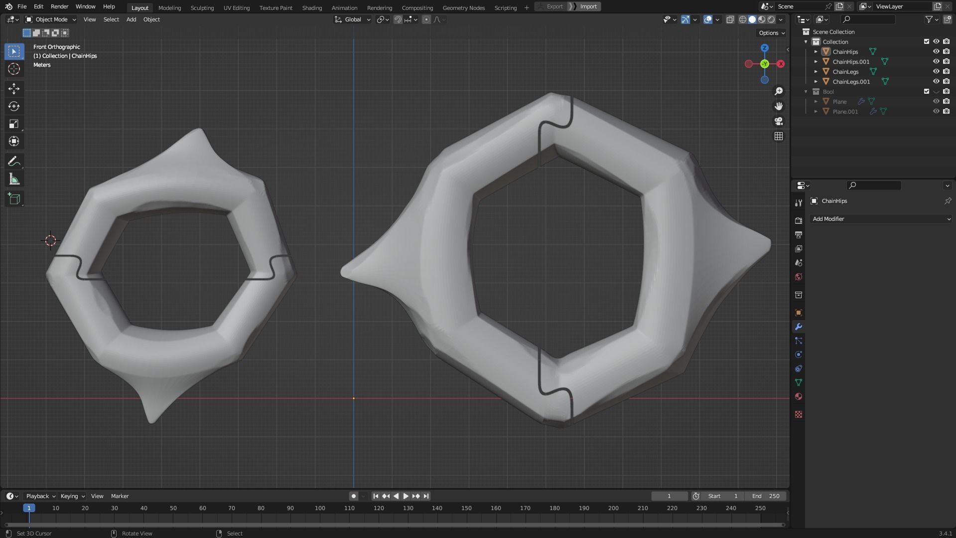 World of Warcraft Paladin Judgment Armor and Sword for Cosplay 3D Model Collection_14