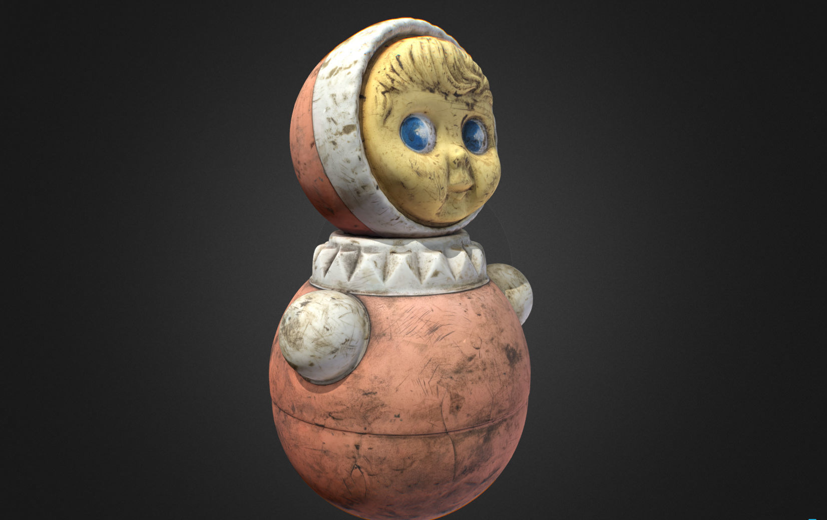 Roly-Poly Toy 3D model_8