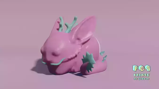 Rabbit Dragon 3D model